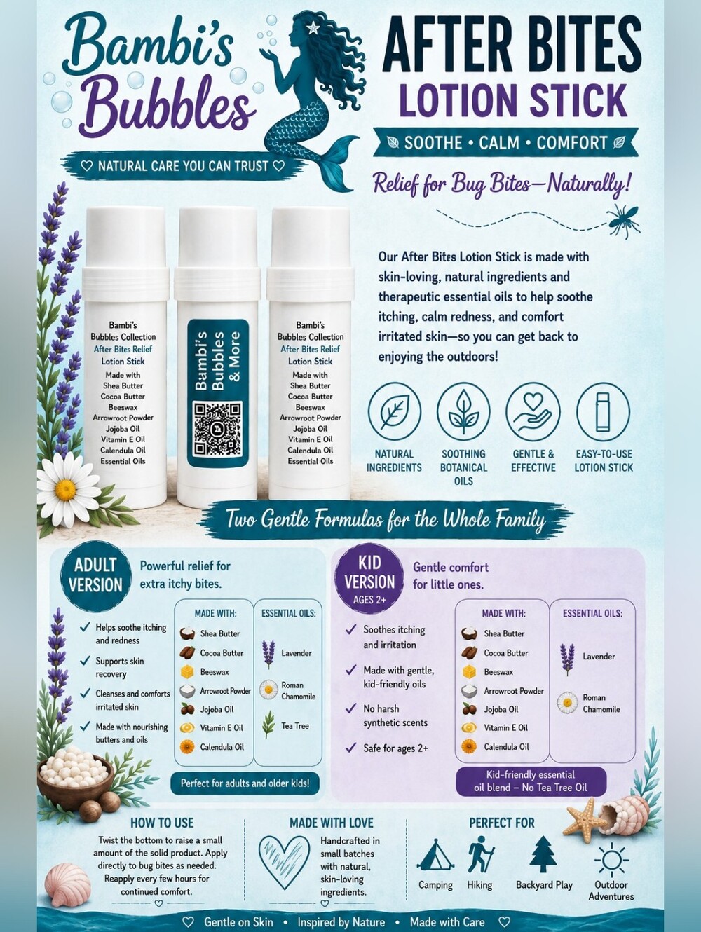 Buy Now! RESTOCKED Combo 4 Piece Bugs Off & After Bites Collection - Picture 5 of 15